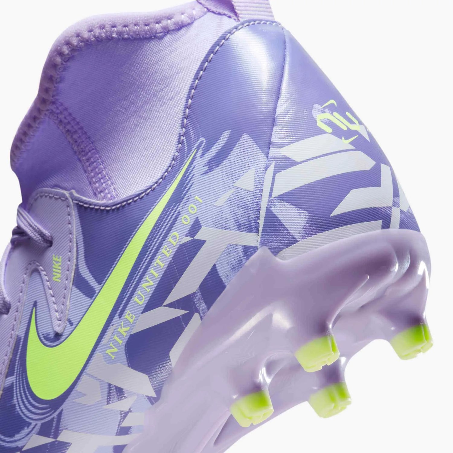 Nike JR Phantom Luna II Academy NU1 Firm Ground Soccer Cleats - United Pack (SP25) (Detail 2)