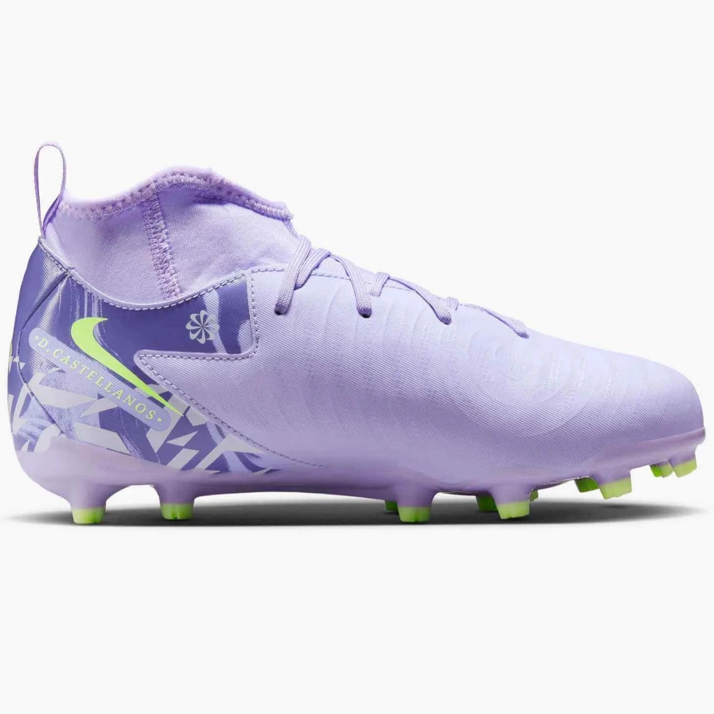 Nike JR Phantom Luna II Academy NU1 Firm Ground Soccer Cleats - United Pack (SP25) (Side 2)