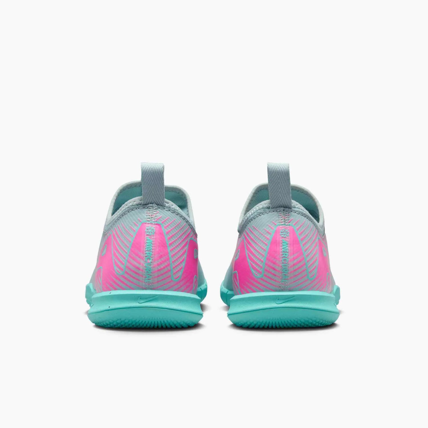 Nike JR Zoom Vapor 16 Academy Indoor Soccer Shoes - Prism Pack (SU25) (Pair - Back)