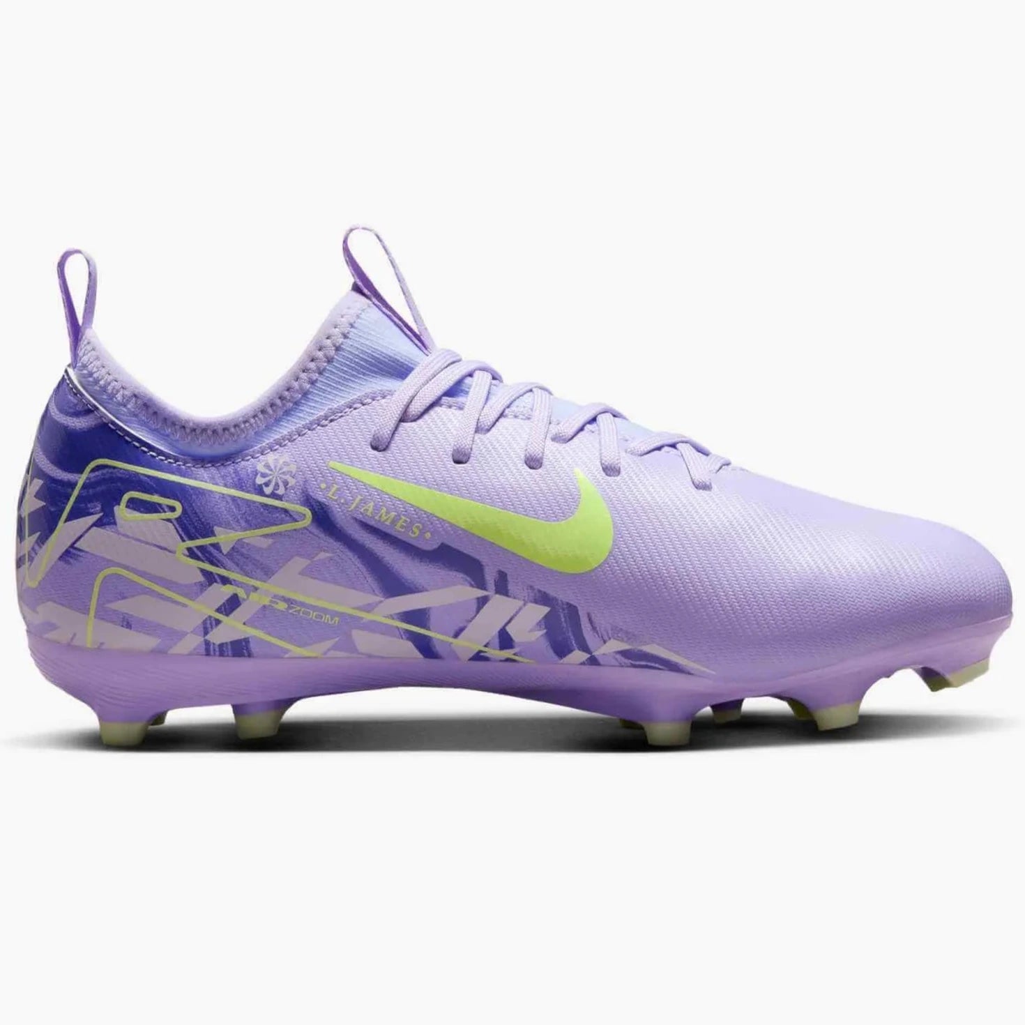 Nike JR Zoom Vapor 16 Academy NU1 Firm_Multi Ground Soccer Cleats - United Pack (SP25) (Side 2)