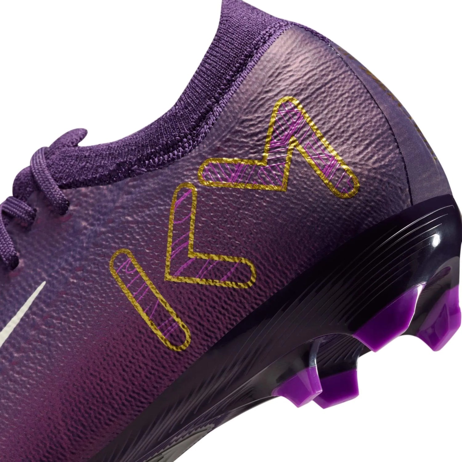 Nike JR Zoom Vapor 16 Pro KM Firm Ground Soccer Shoes - Mbappe PE (SU25) (Detail 3)