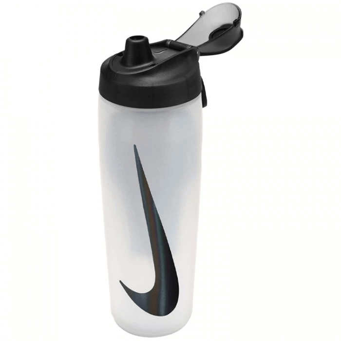 Nike Refuel Bottle Locking Lid 32 OZ Natural-Black (Front)