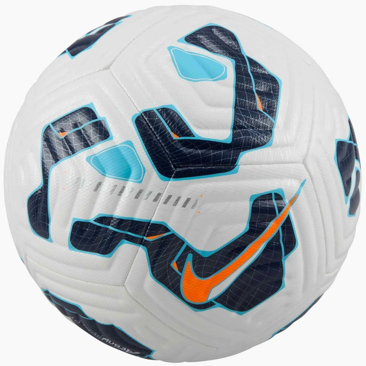 Nike SP25 Academy Plus Ball White-Blackened Blue-Hyper Crimson (Back)