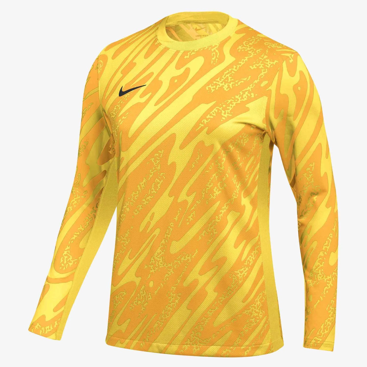 Nike Women's Gardien V LS Goalkeeper Jersey Tour Yellow/University Gold/Black (Front)