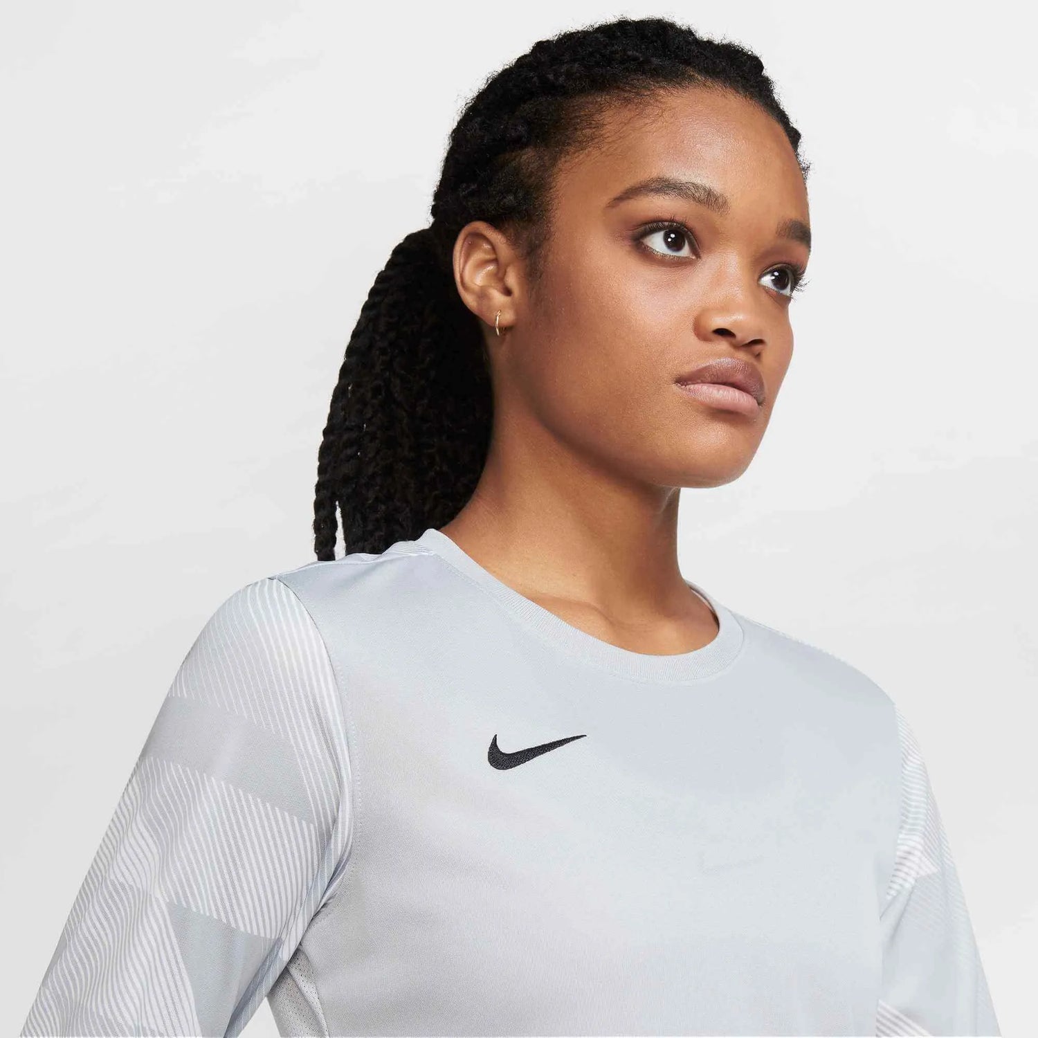 Nike Women's Park IV Goalkeeper Jersey Grey (Detail 1)