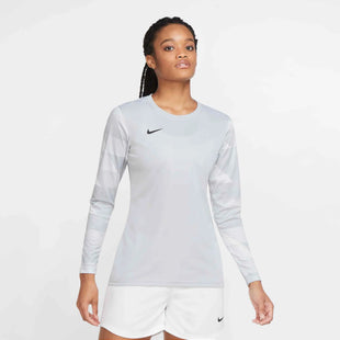 Nike Women's Park IV Goalkeeper Jersey Grey (Model - Front)