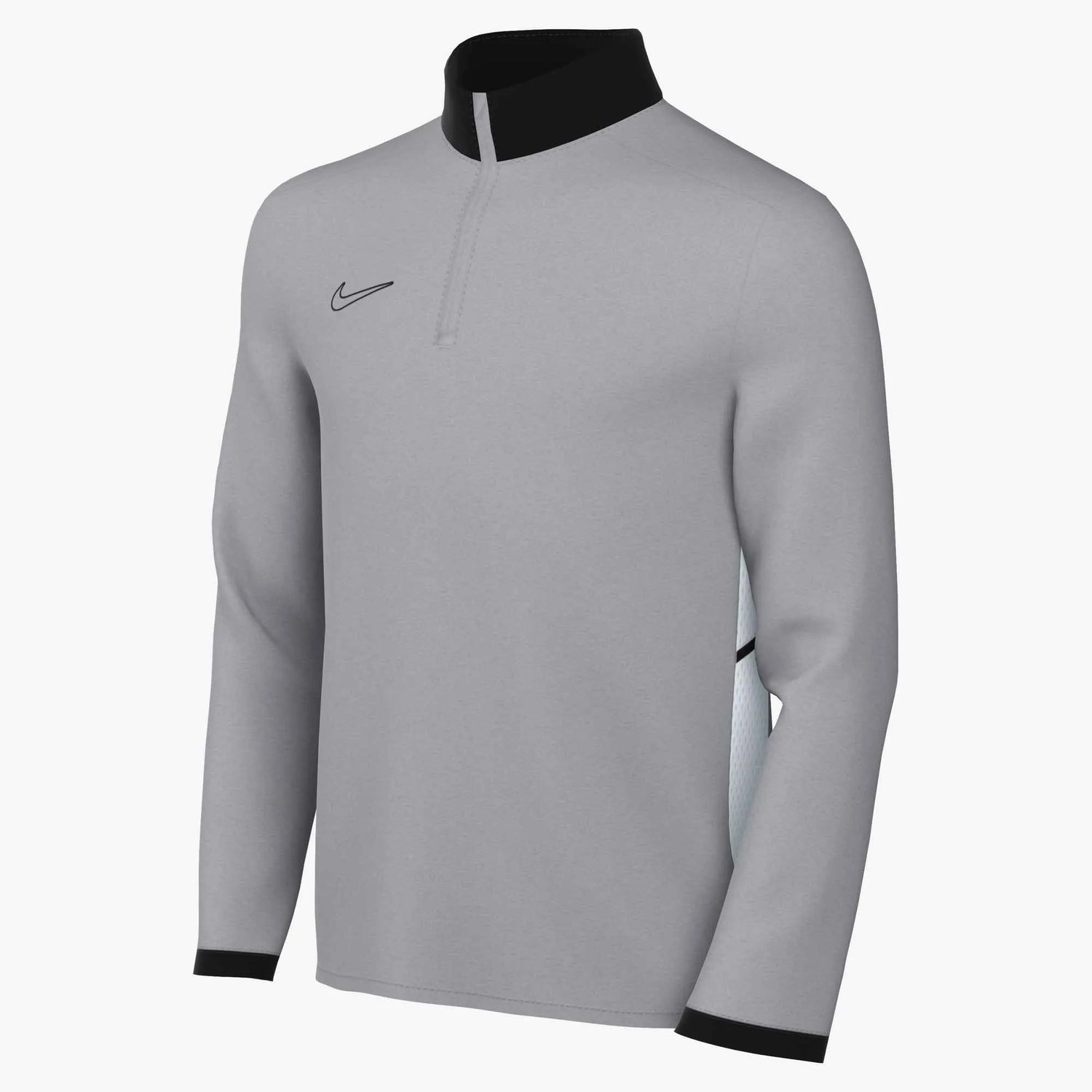 Nike Youth Academy 25 Drill Top Wolf Grey/Black (Front)