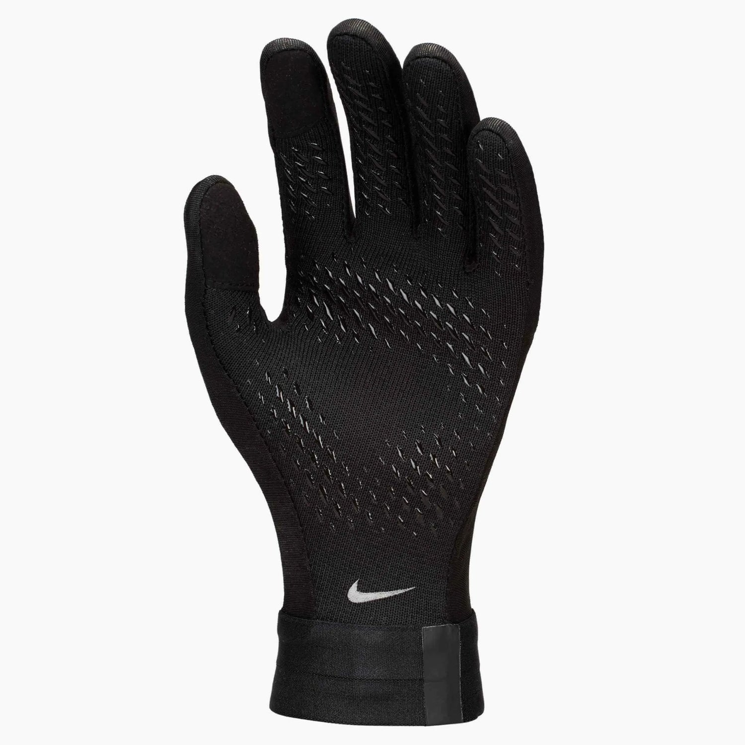 Nike Youth Academy Therma-Fit Field Player Glove Black-Black-Volt (Single - Inner)