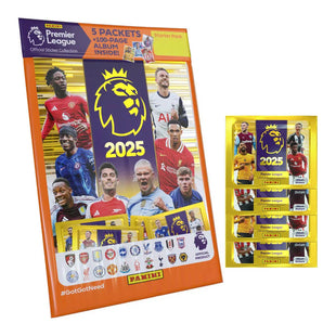 Panini 2024-25 Premier League Mega Starter Pack (Album+50 Stickers) (Front)