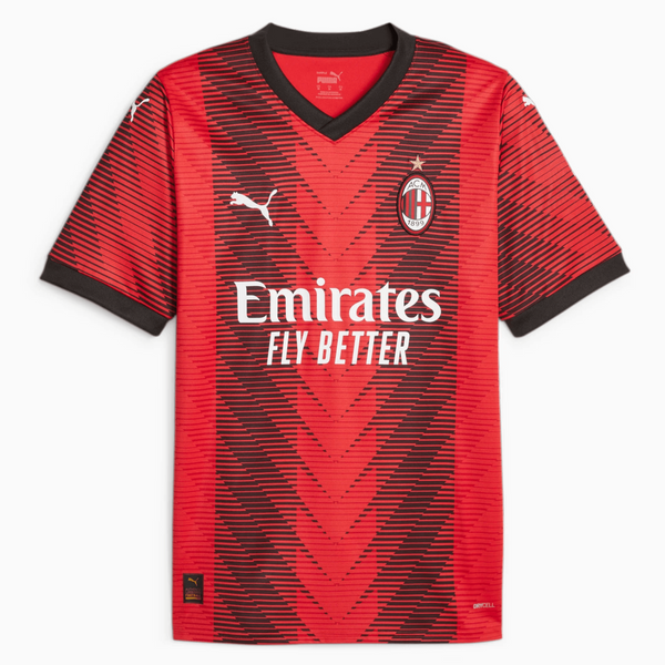 Puma Women AC Milan Home Jersey 23 Red/Black / L