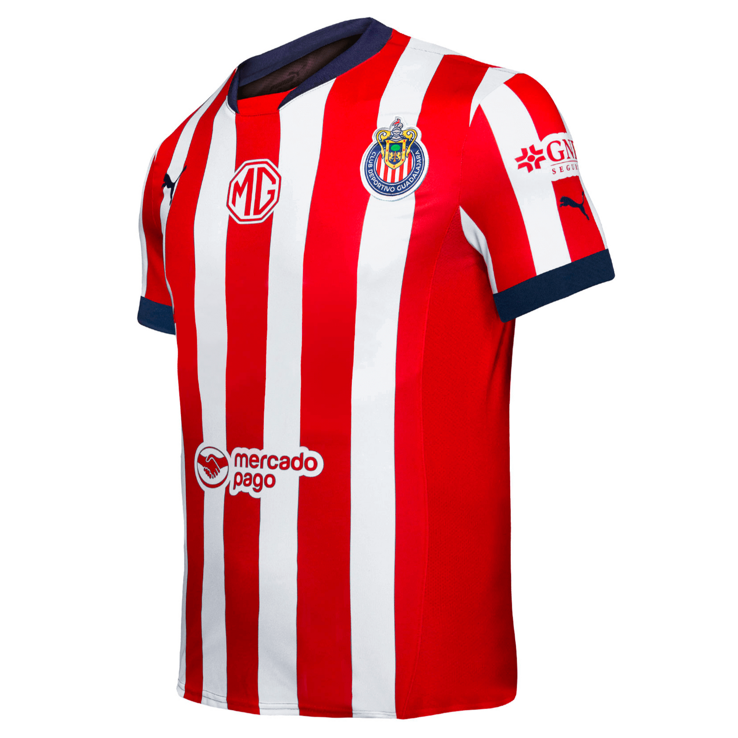 Puma 2024-25 Chivas Youth Stadium Home Jersey (Lateral - Front)