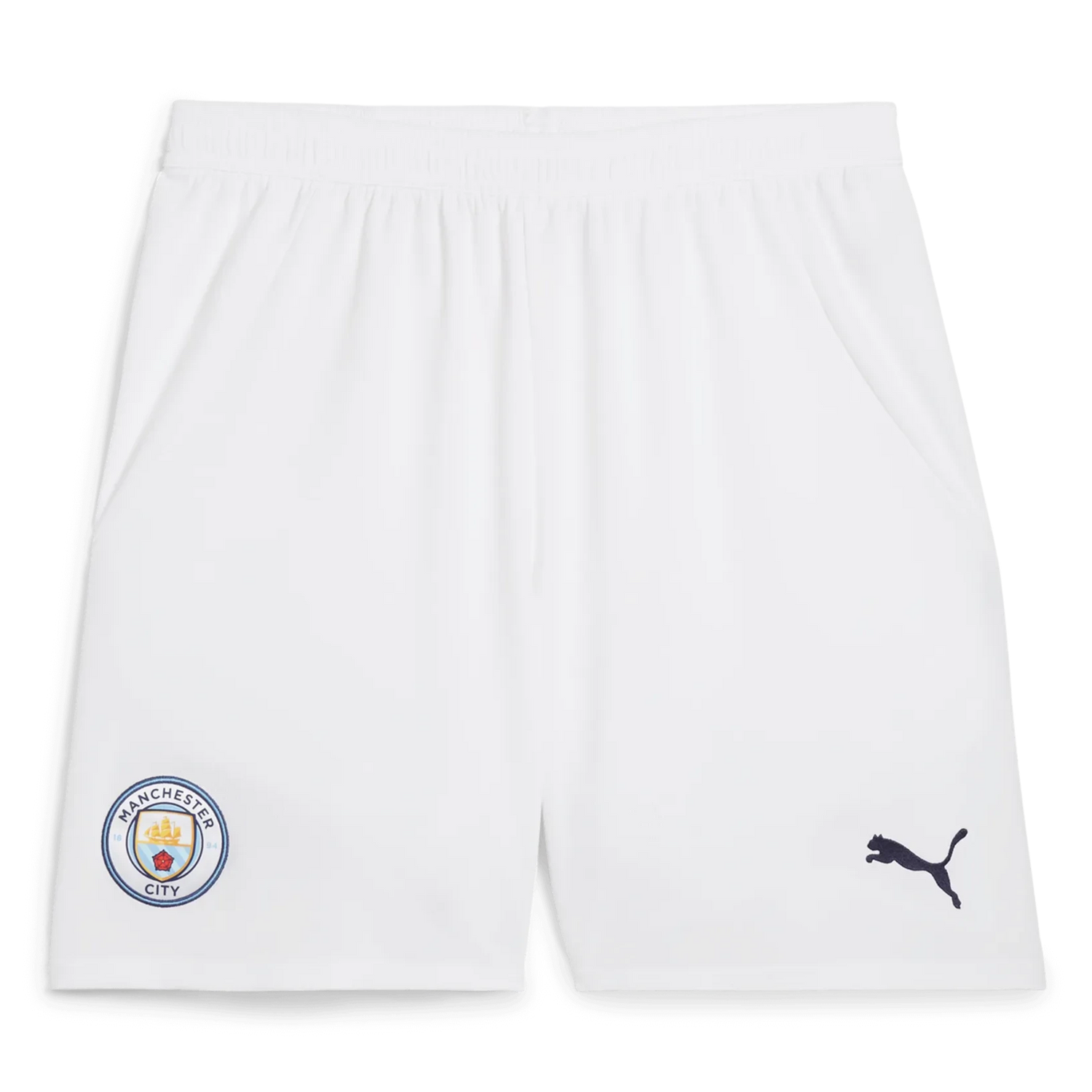 Puma 2024-25 Manchester City Men's Stadium Home Shorts (Front)