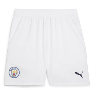 Puma 2024-25 Manchester City Men's Stadium Home Shorts (Front)