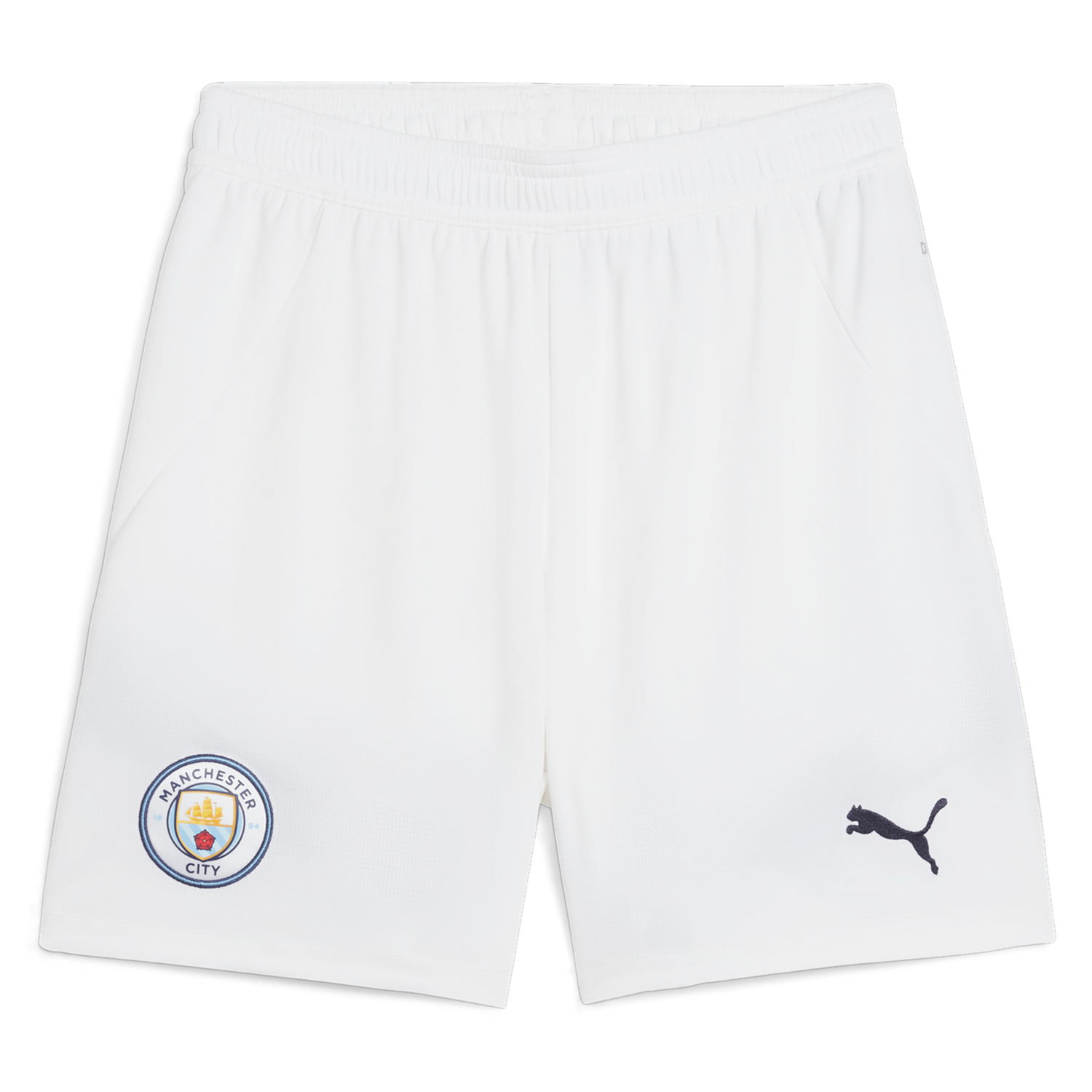 Puma 2024-25 Manchester City Youth Stadium Home Shorts (Front)