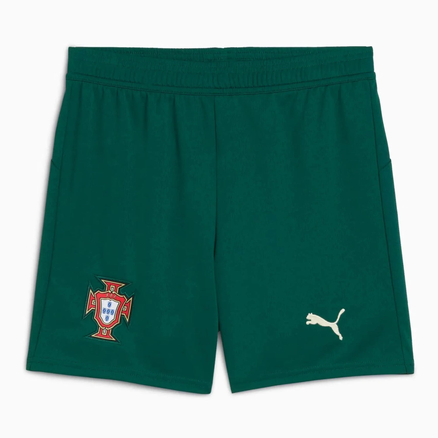 Puma 2025-26 Portugal Youth Stadium Home Shorts (Front)