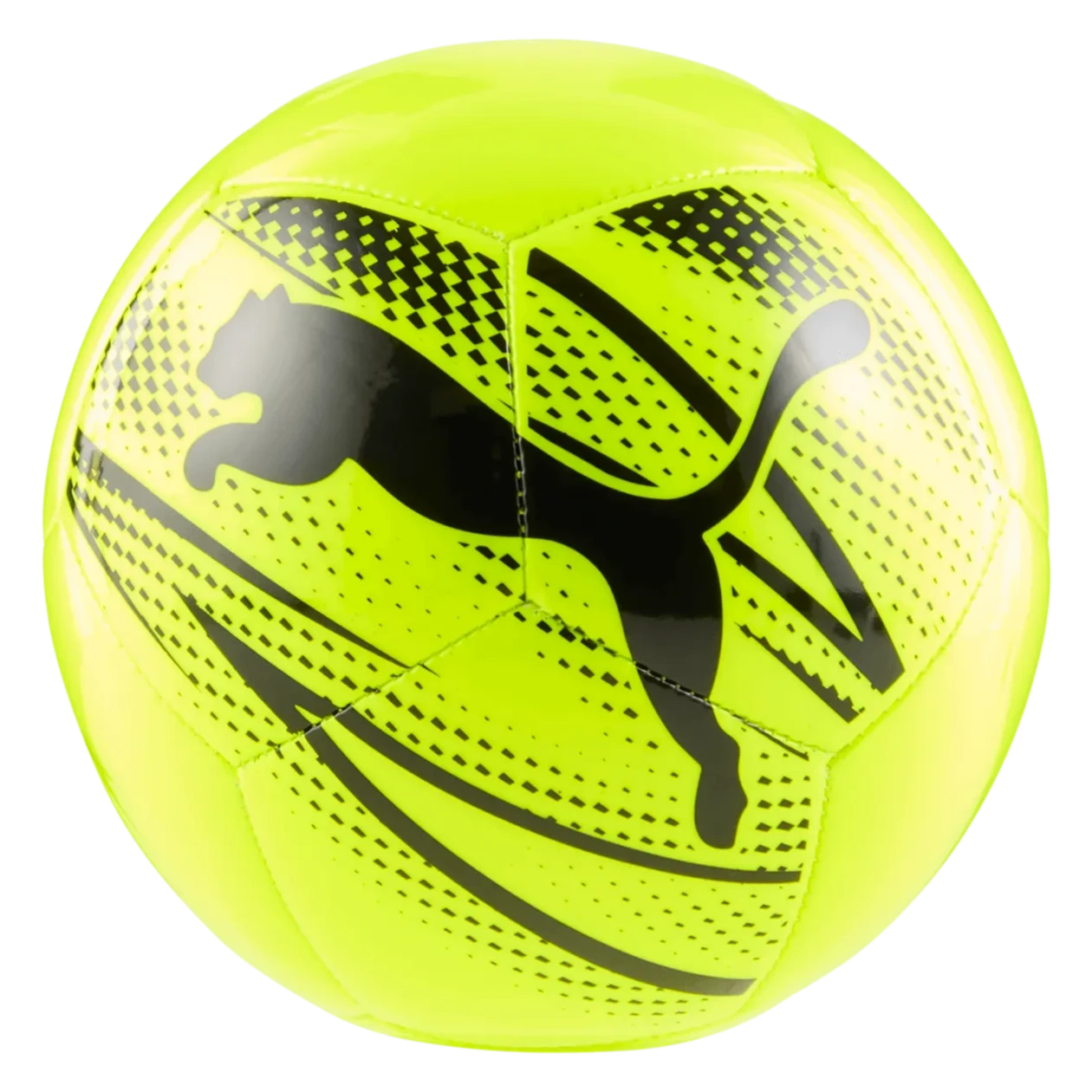 Puma Attacanto Graphic Mini Ball Yellow Alert-Puma Black (Front)