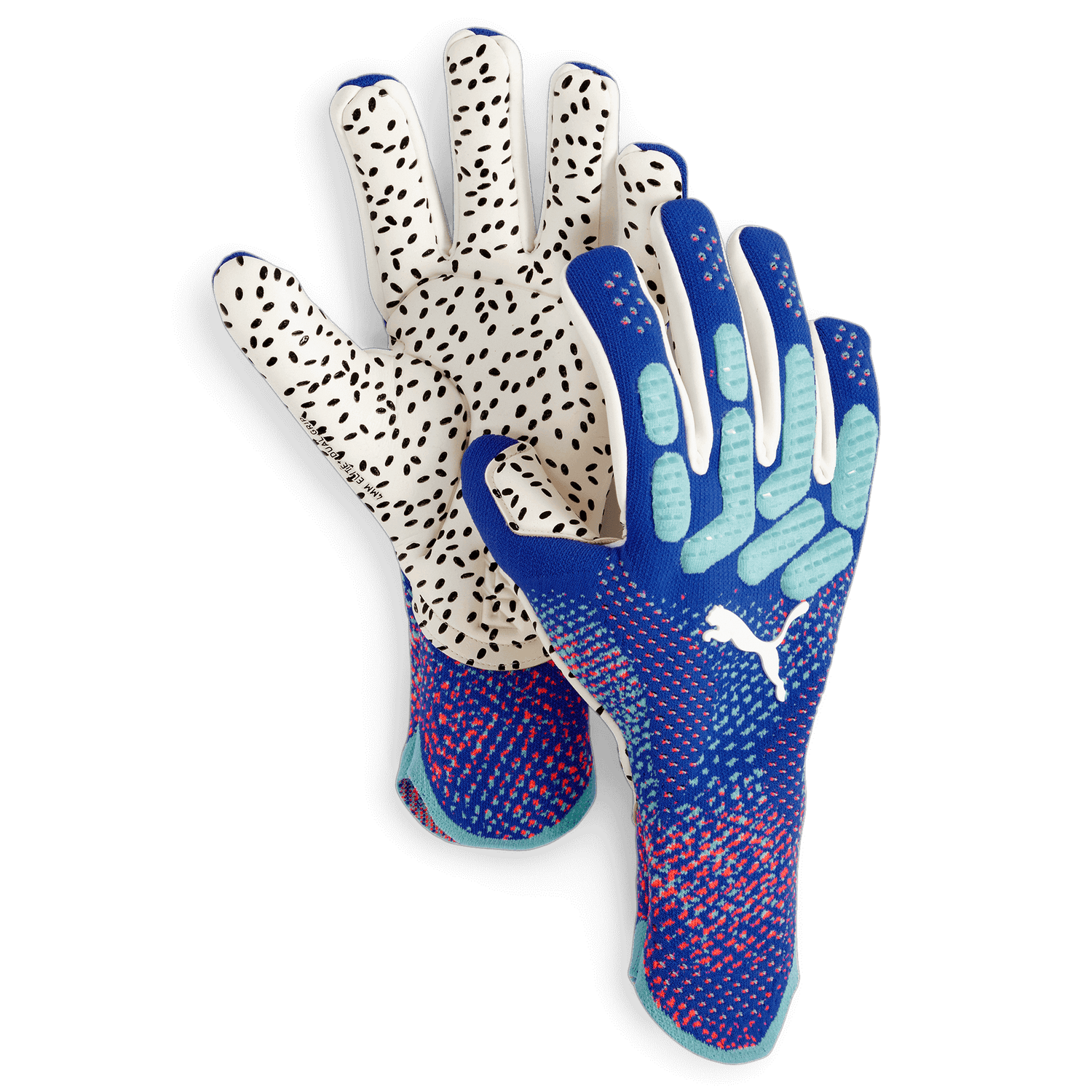 Puma Future Ultimate NC Goalkeeper Gloves Bluemazing-Sunset Glow-Electric Peppermint (Pair)