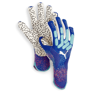 Puma Future Ultimate NC Goalkeeper Gloves Bluemazing-Sunset Glow-Electric Peppermint (Pair)