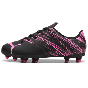 Puma Kids Attacanto FG_AG Puma Black-Poison Pink (Side 1)