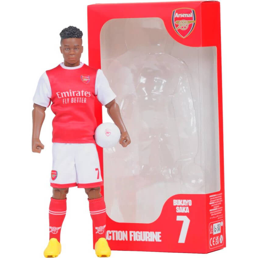 Sockers Action Figure Saka Arsenal (Front w/Box)