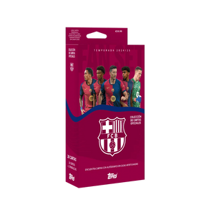 Topps 2024-25 Barcelona Fan Set (28 Cards) (Box)