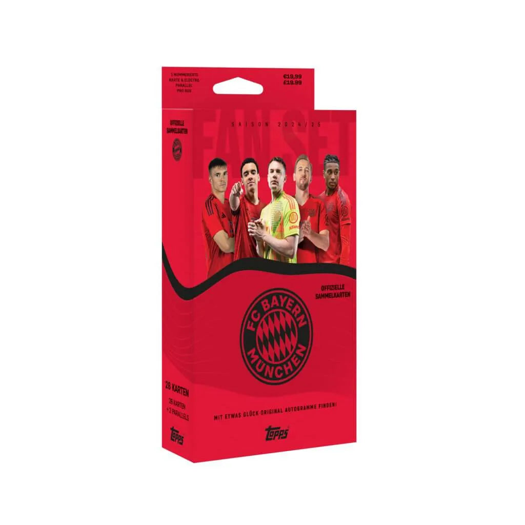 Topps 2024-25 Bayern Munich Fan Set (28 Cards) (Box)