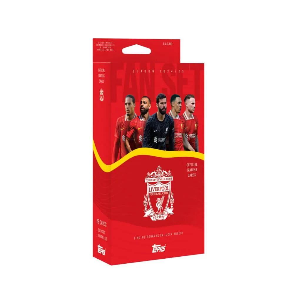 Topps 2024-25 Liverpool Fan Set (28 Cards) (Box)