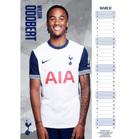 Tottenham 2025 Official Calendar (Page 1)