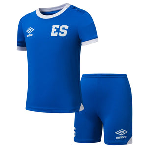 Umbro 2025-26 El Salvador Home Toddler Set (Set - Front)