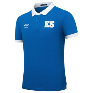 Umbro 2025-26 El Salvador Men's Stadium Home Soccer Jersey (Front)