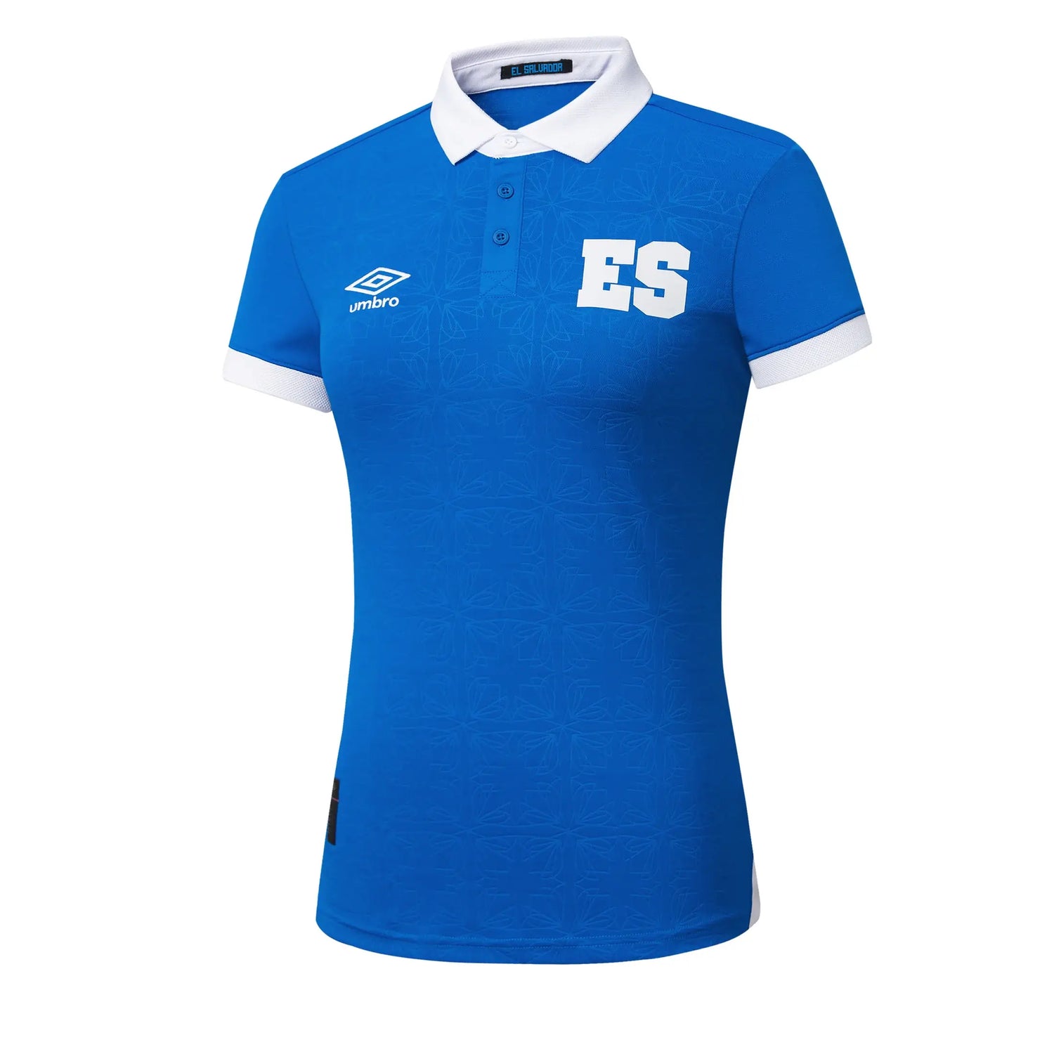 Umbro 2025-26 El Salvador Women's Stadium Home Soccer Jersey (Front)