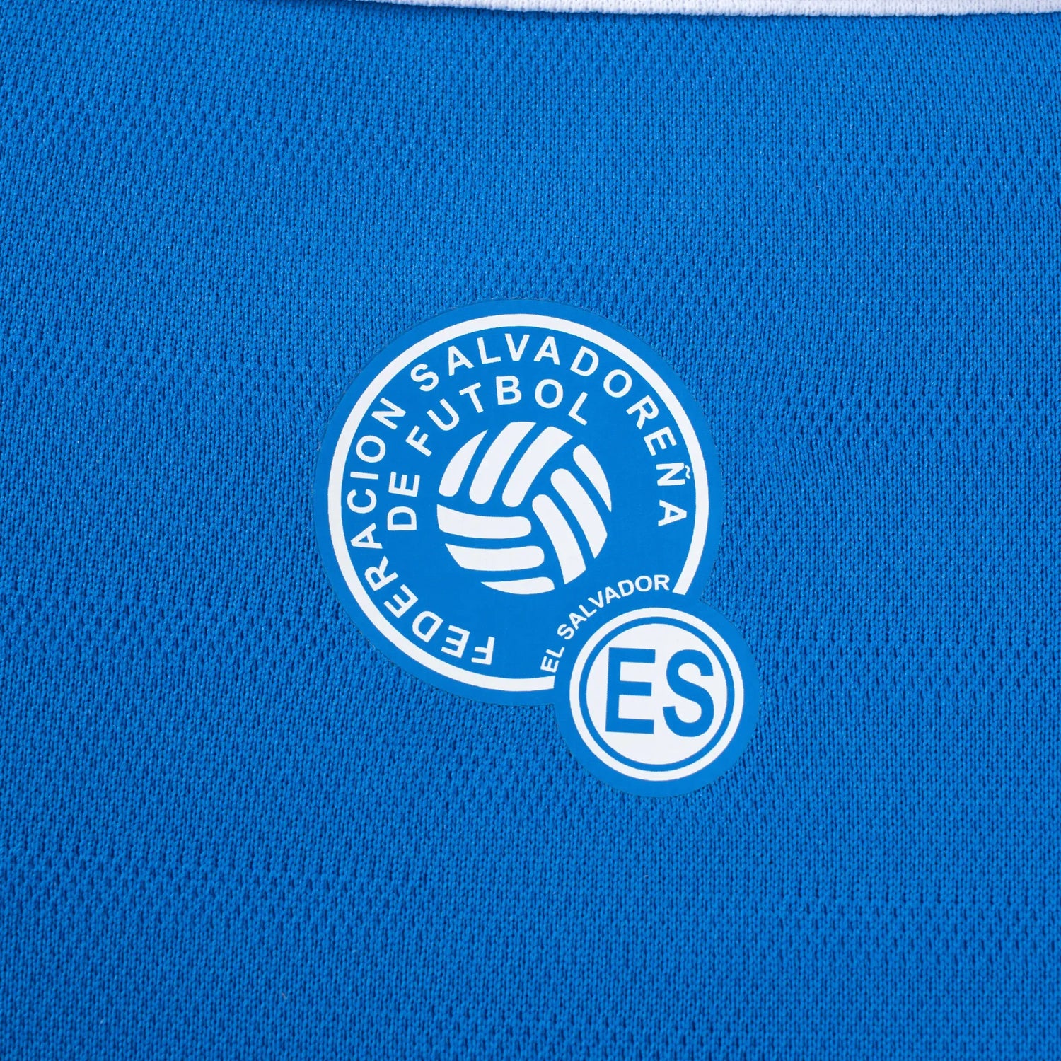 Umbro 2025-26 El Salvador Youth Stadium Home Soccer Jersey (Detail 4)