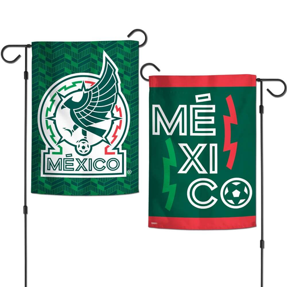 Wincraft Mexico National Soccer Team 2-Sided Garden Flag 12.5  x 18 (Front and Back)