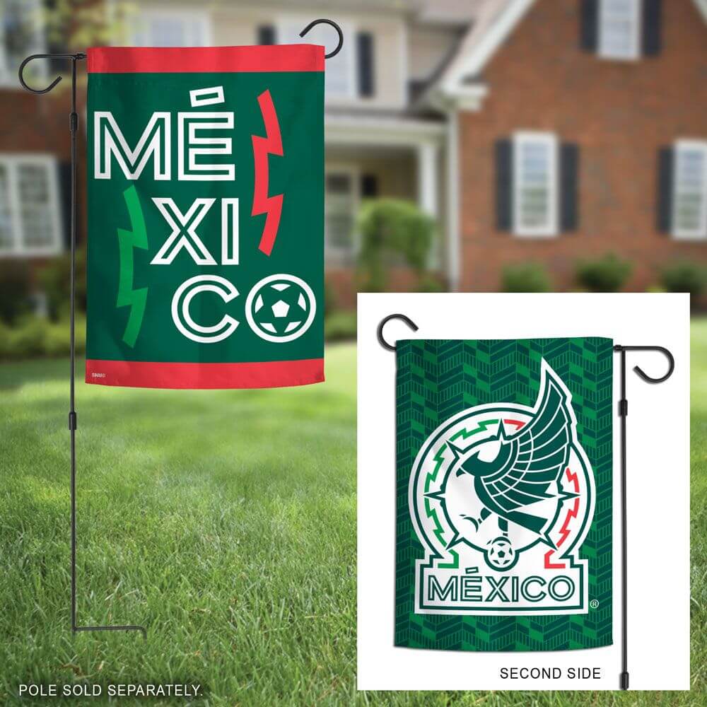 Wincraft Mexico National Soccer Team 2-Sided Garden Flag 12.5  x 18 (Model)