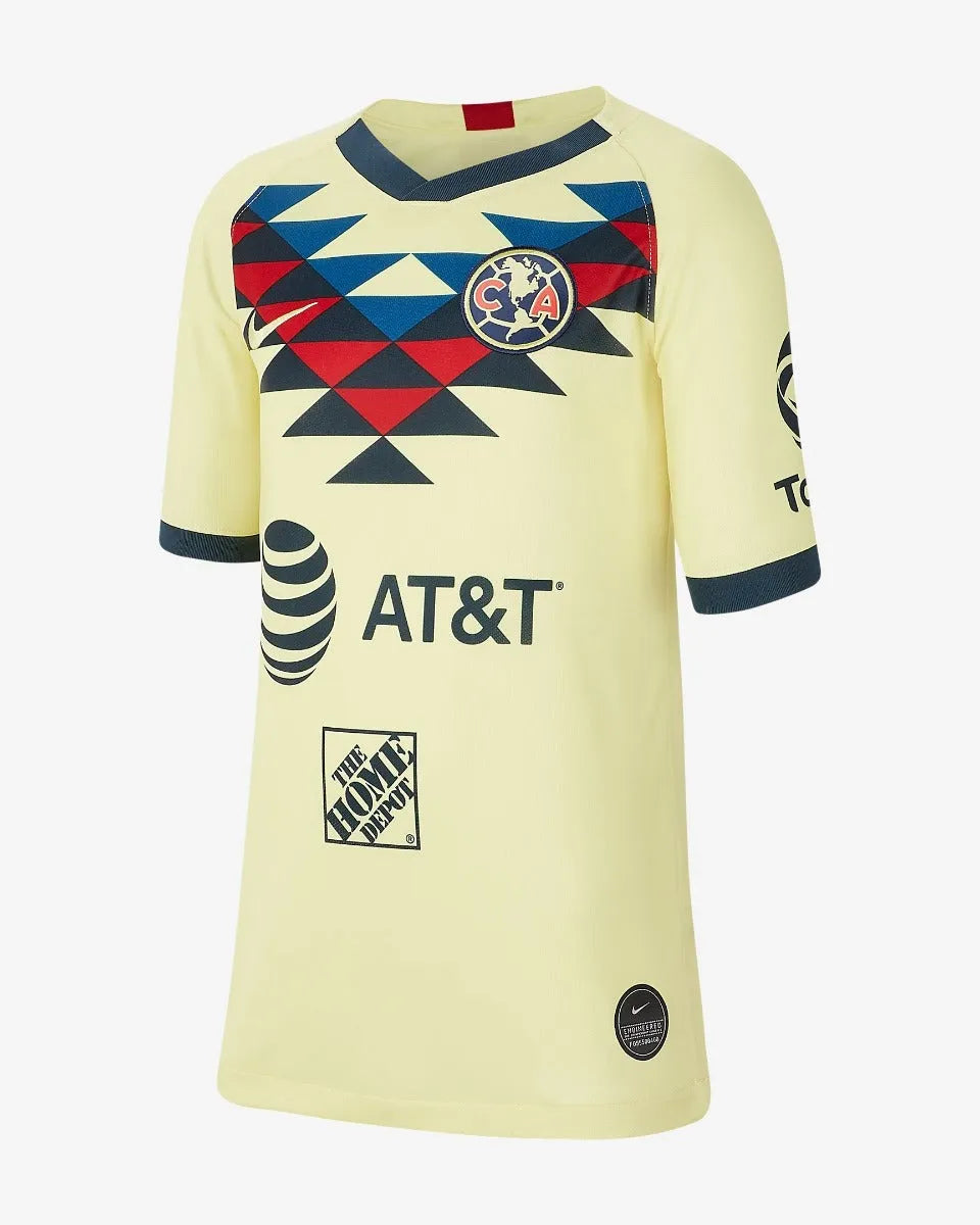 Nike Club America Authentic Stadium Youth Jersey 2019-20 (Yellow)