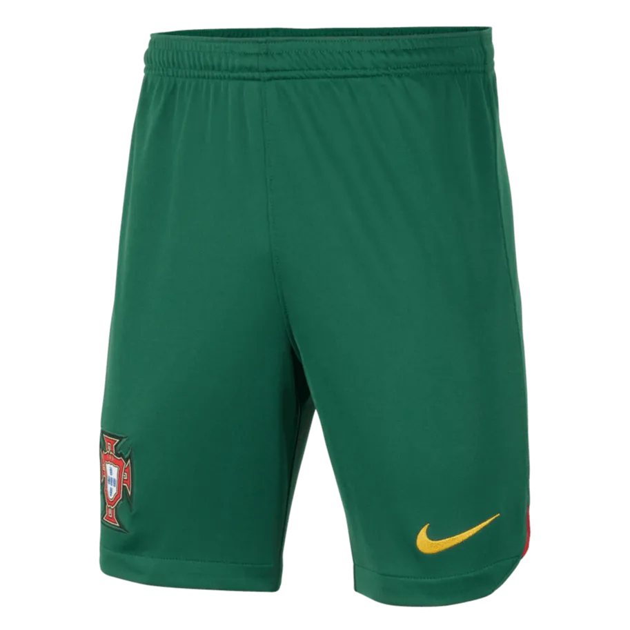 Nike 2022-23 Portugal Youth Home Shorts (Front)