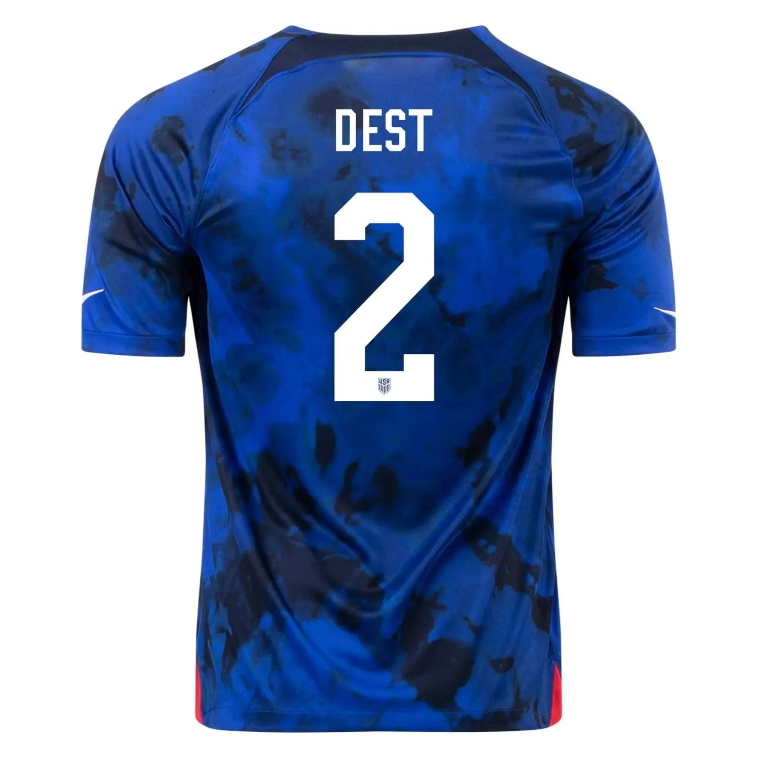 Nike 2022/23 USA Away Jersey Bright Blue-White