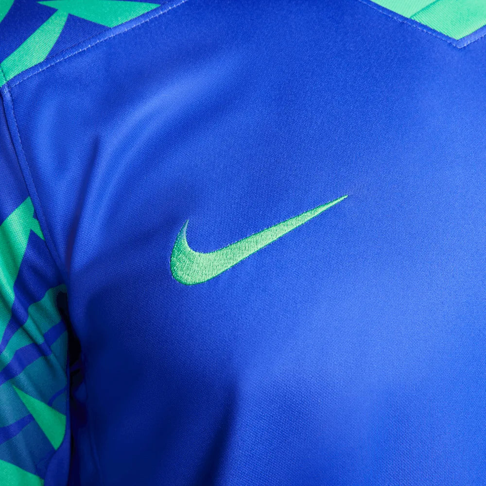 Nike 2023-24 Brazil Women's (Men's Cut) Stadium Away Jersey (Detail 3)