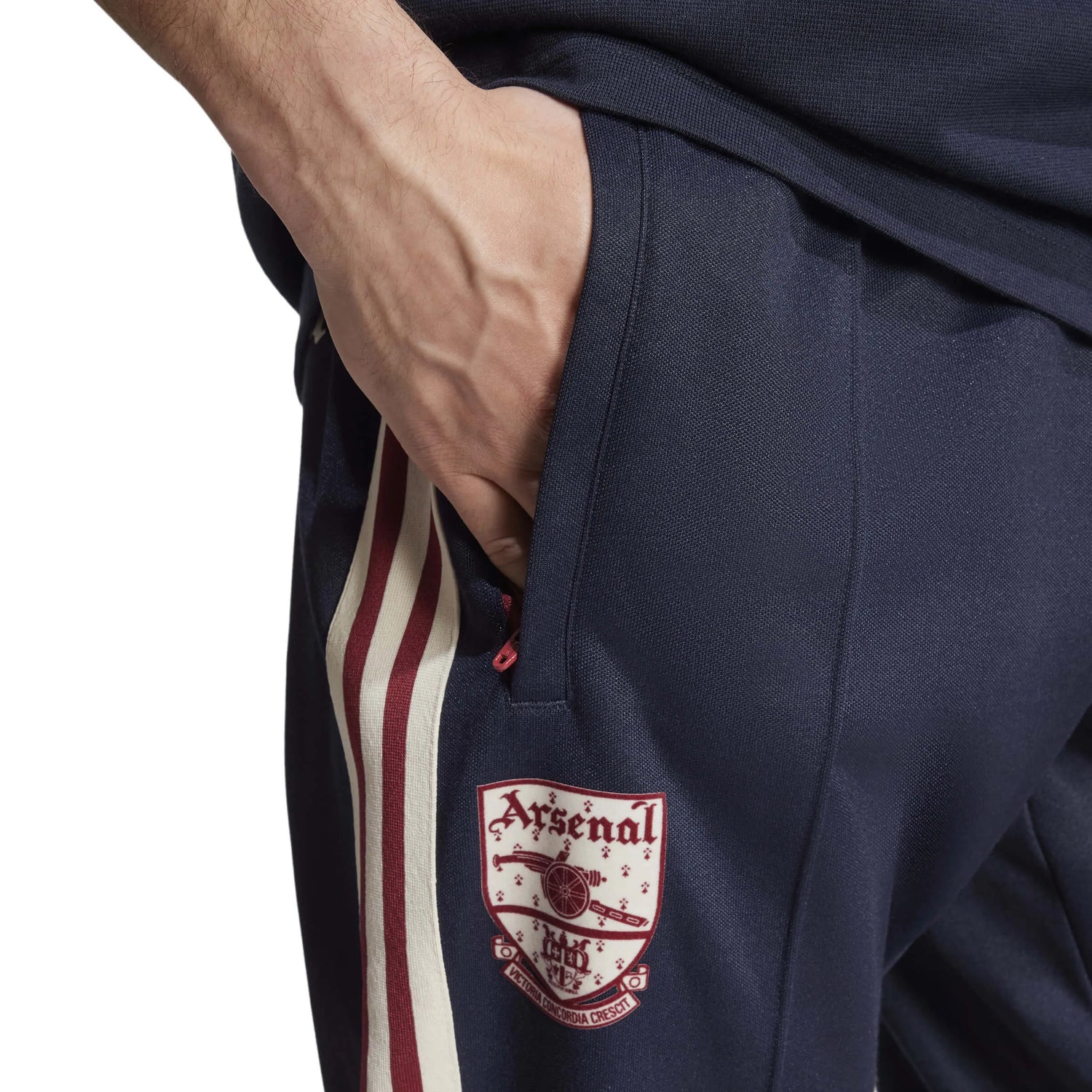 adidas 2024-25 Arsenal Men's Originals Track Pants (Detail 1)