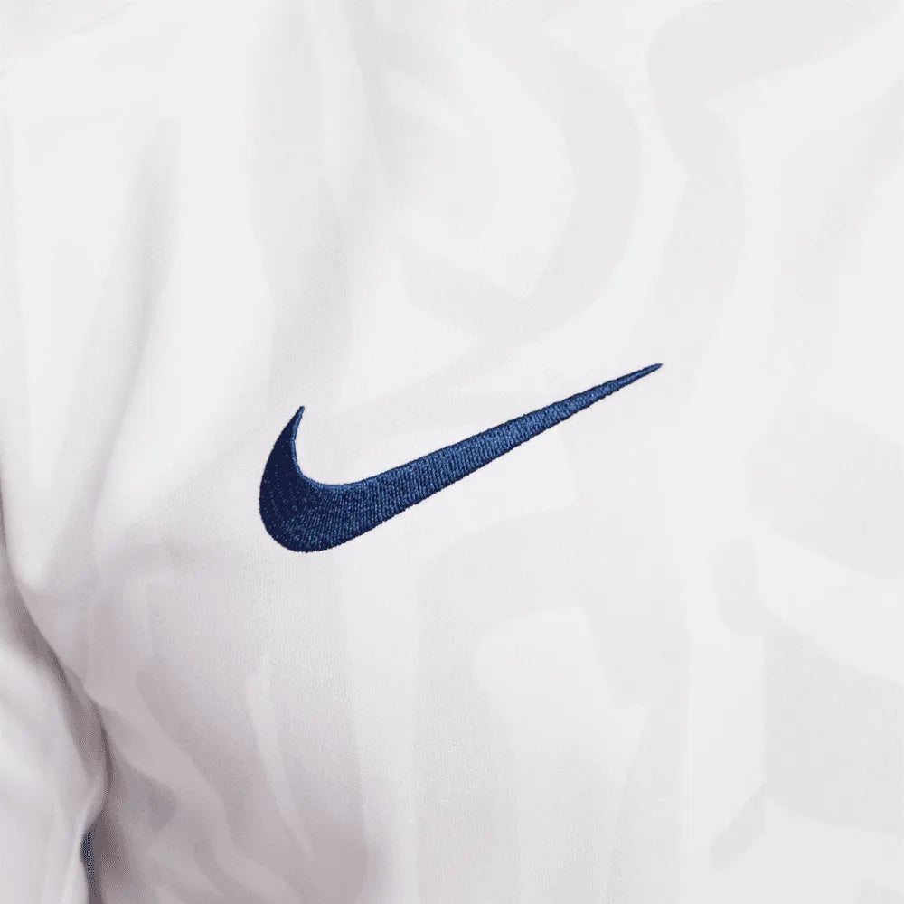 Nike 2023-24 France Women's (Men's Cut) Stadium Away Jersey (Detail 5)