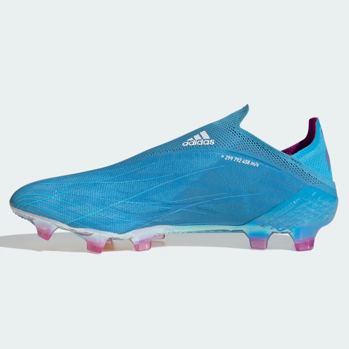 Adidas X Speedflow + FG  - Sky Rush-Shock Pink (Side 2)