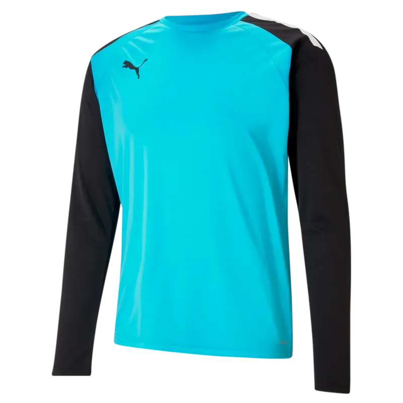 Puma Team Pacer Goalkeeper Youth Long Sleeve Jersey - Blue-Black (Front)