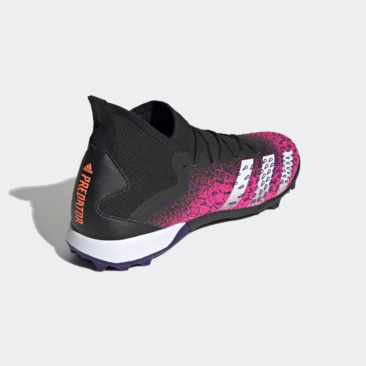 Adidas Predator Freak .3 TF - Black-Pink-Purple (Diagonal 1)