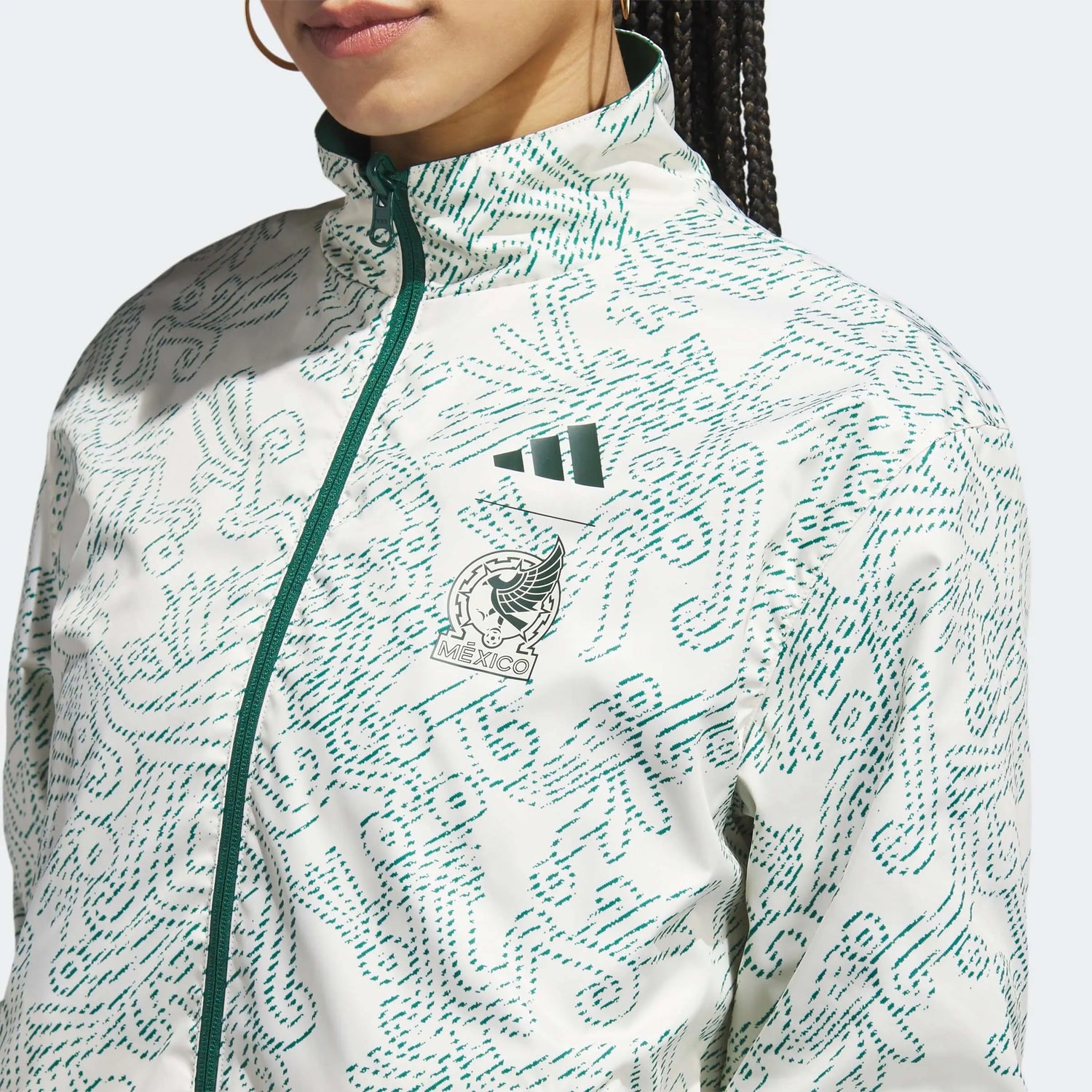 Adidas women mexico 2024 jacket