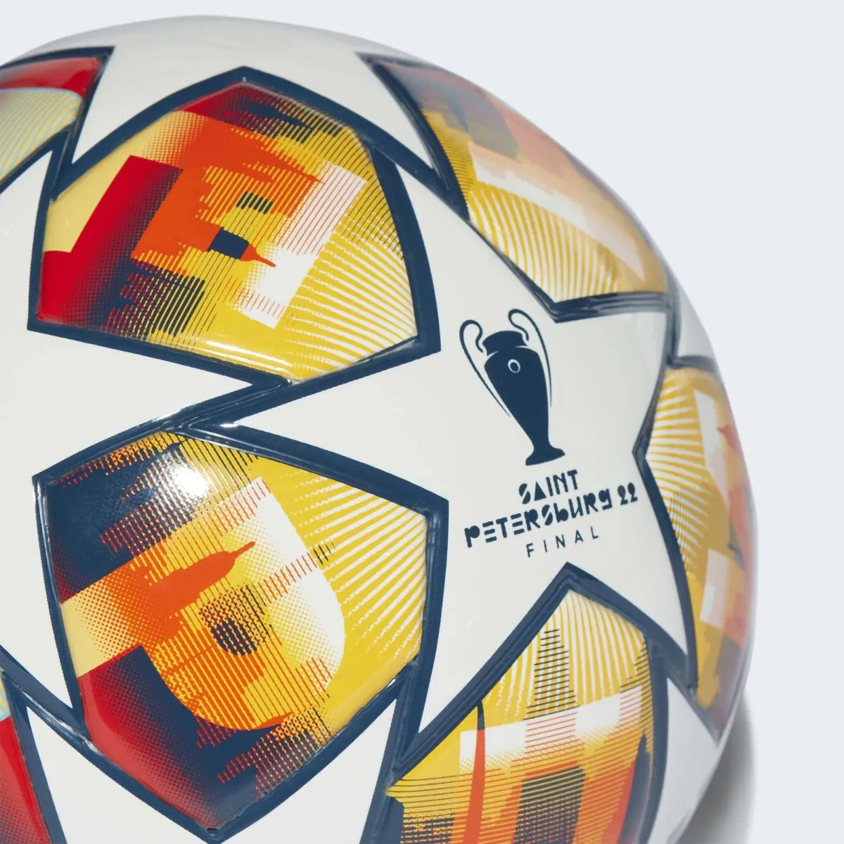 adidas UCL Mini St. Petersburg Soccer Ball - White-Pantone (Detail 1)