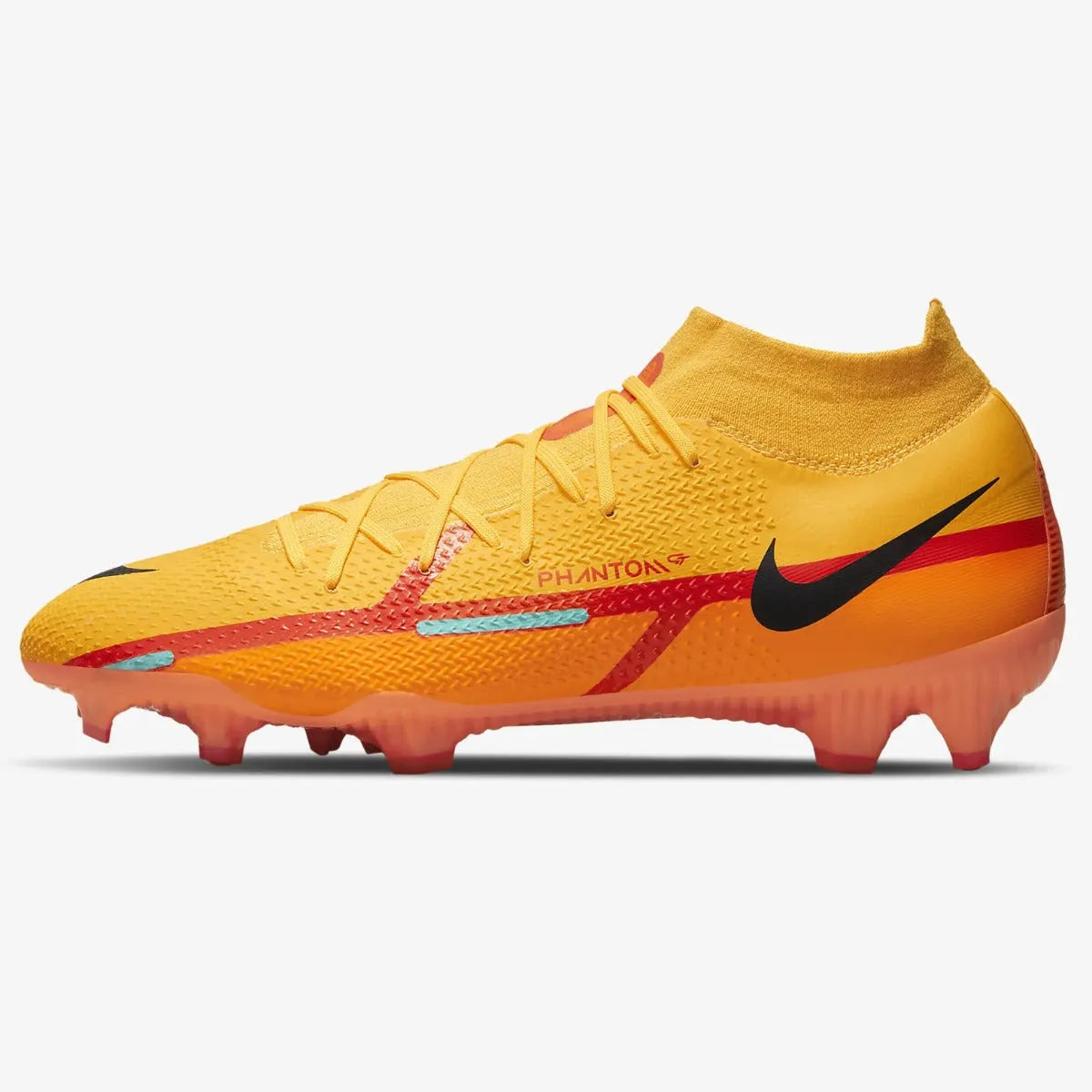 Nike Phantom GT2 PRO DF FG - Laser Orange-Black (Side 1)