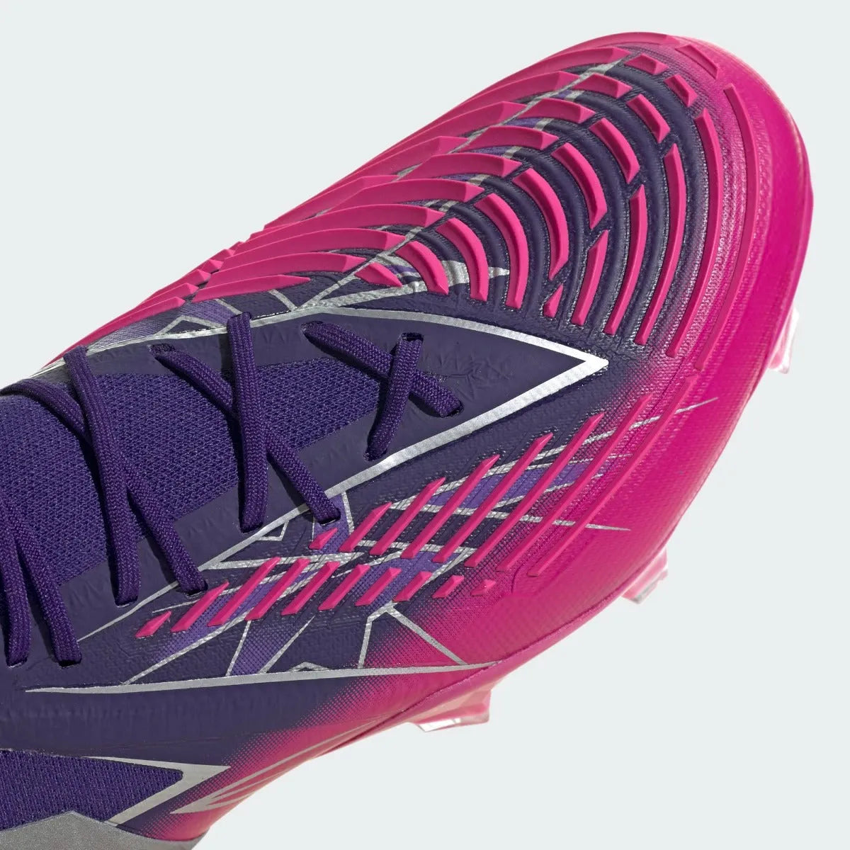 adidas Predator Edge .1 Low FG - Purple-Silver-Pink (Detail 1)