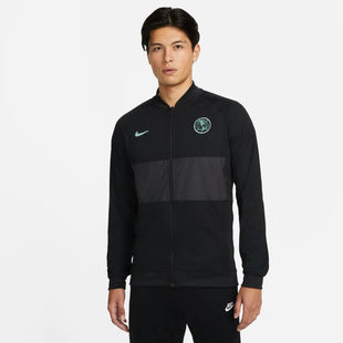 Nike 2021-22 Club America I96 Anthem Full-Zip Jacket - Black (Model - Front)