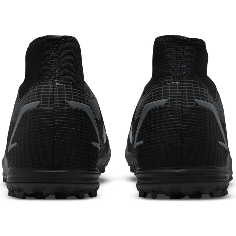 Nike Superfly 8 Academy TF - Black-Blue (Pair - Back)