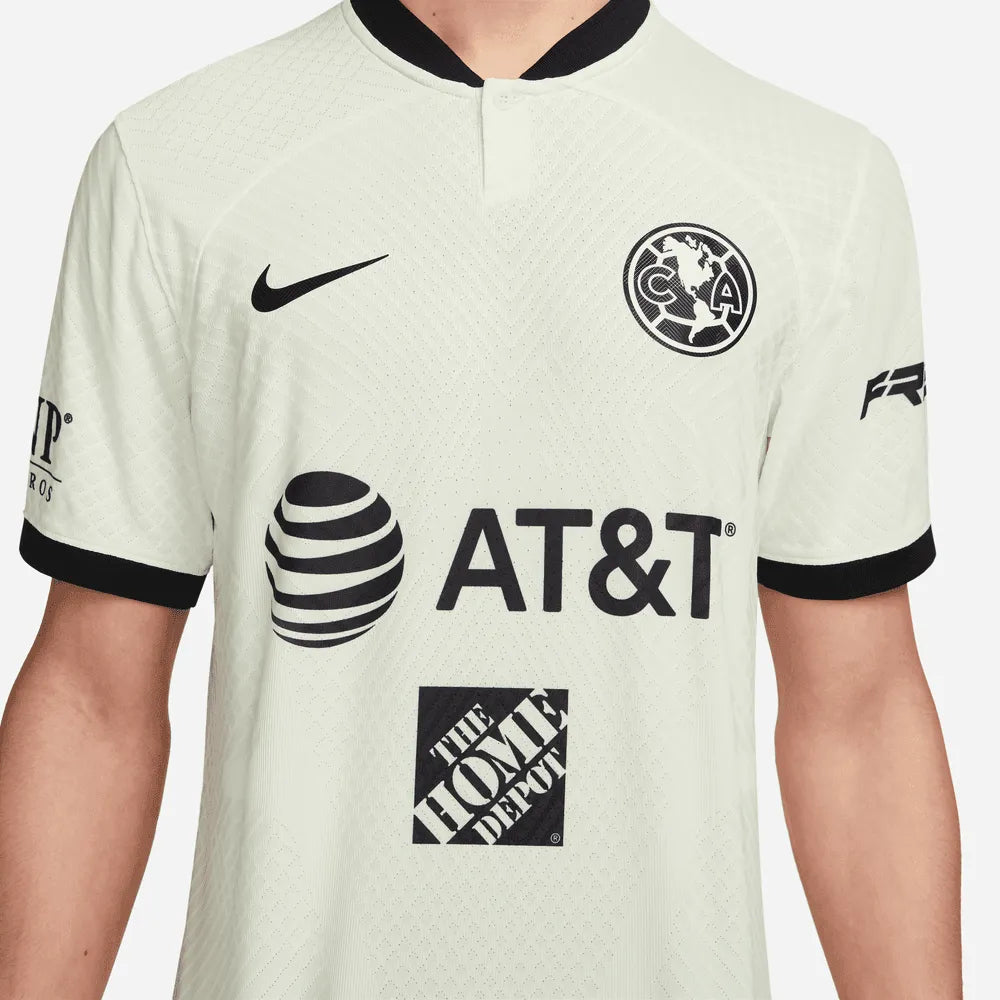 Nike 2023 Club America Authentic Third Jersey - Sail-Black (Detail 5)